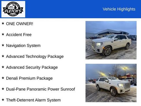 Used 2021 GMC Yukon Denali w/ Denali Premium Package image 2