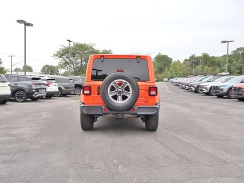 Used 2020 Jeep Wrangler Unlimited Sahara w/ Uconnect 4C Nav & Sound Group AWD/4WD image 6