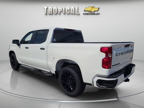 New 2026 Chevrolet Silverado 1500 Custom w/ Turbomax Blackout Package RWD image 3
