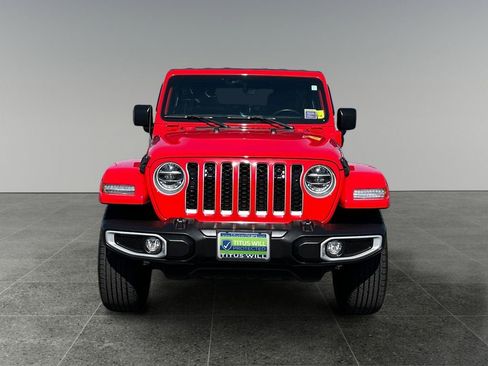 Used 2021 Jeep Wrangler Unlimited Sahara w/ Safety Group AWD/4WD image 3