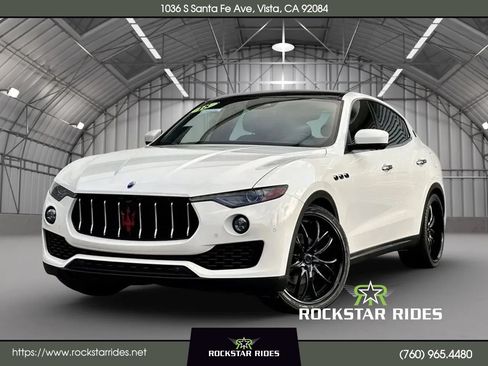 Used 2018 Maserati Levante AWD/4WD image 1