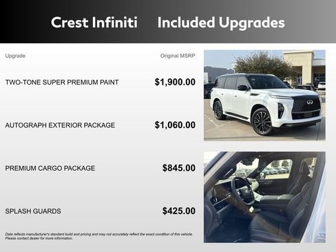 Certified 2026 INFINITI QX80 Autograph w/ Autograph Exterior Package image 5
