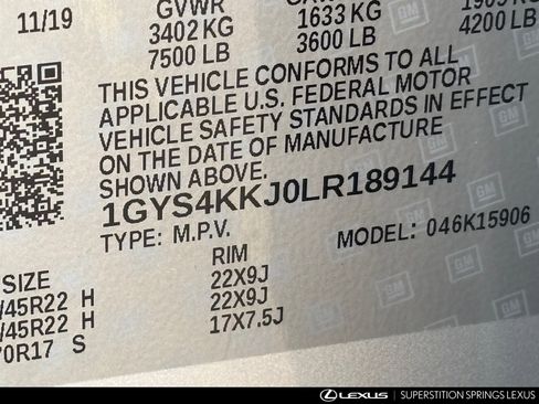 Used 2020 Cadillac Escalade ESV Platinum image 34