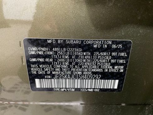Used 2025 Subaru Forester Wilderness AWD/4WD image 27