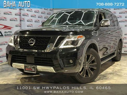 Used 2018 Nissan Armada Platinum w/ Captain Seat Package image 1