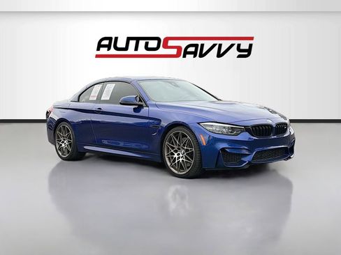 Used 2020 BMW M4 Convertible w/ Competition Package RWD image 1