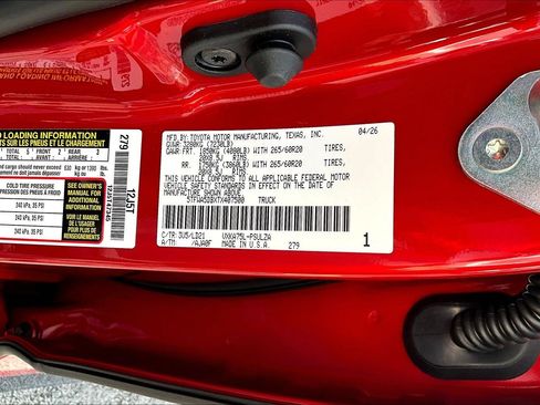 New 2026 Toyota Tundra Limited AWD/4WD image 21