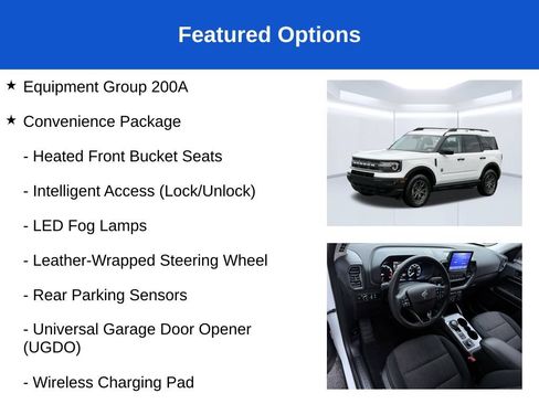Used 2023 Ford Bronco Sport Big Bend w/ Convenience Package AWD/4WD image 3
