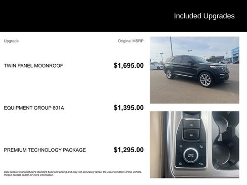 Used 2021 Ford Explorer Platinum w/ Equipment Group 601A image 5