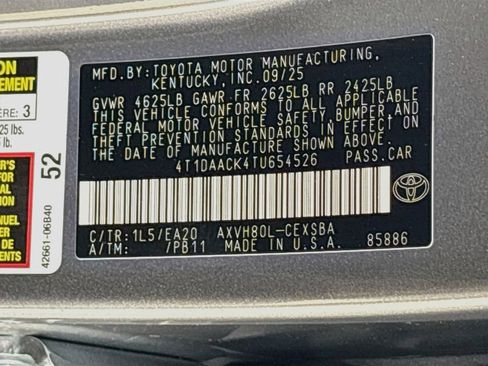 Certified 2026 Toyota Camry SE w/ Convenience Package FWD image 35