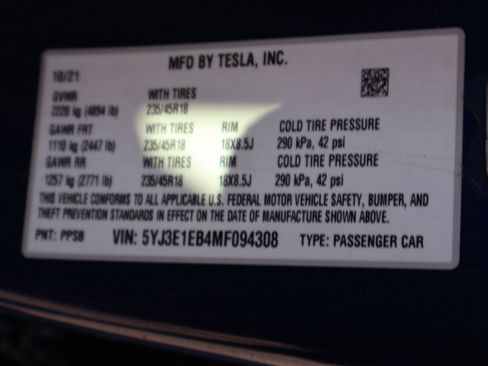 Used 2021 Tesla Model 3 Long Range AWD/4WD image 34