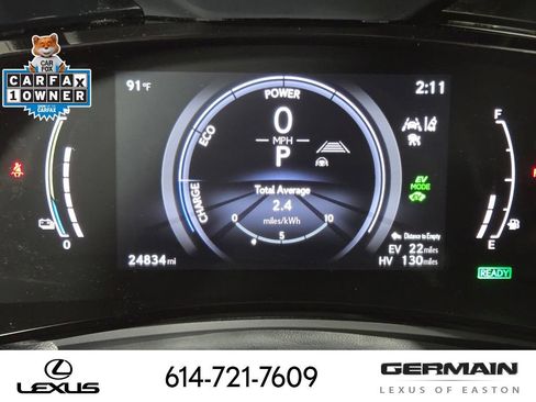 Certified 2025 Lexus NX 450h+ AWD w/ Accessory Package (2T) image 24
