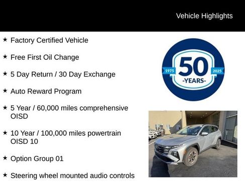 Certified 2025 Hyundai Tucson SEL image 5