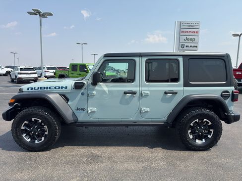 Used 2024 Jeep Wrangler Unlimited Rubicon 4xe w/ Technology Group AWD/4WD image 8