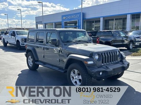 Used 2021 Jeep Wrangler Unlimited Sport S image 1