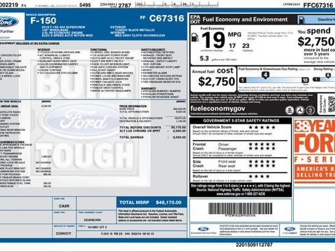 Used 2015 Ford F150 XLT w/ Equipment Group 302A Luxury AWD/4WD image 35