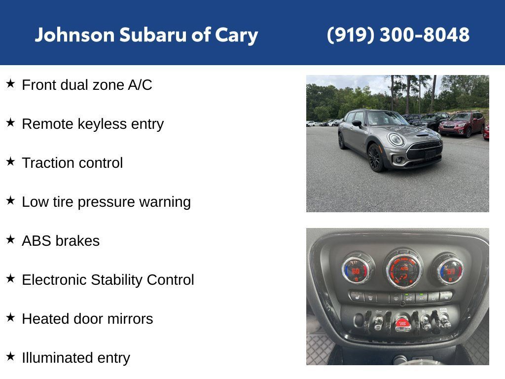 Used 2020 MINI Cooper Clubman S w/ Storage Package AWD/4WD image 6