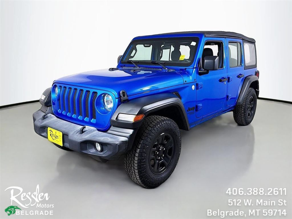Used 2021 Jeep Wrangler Unlimited Sport AWD/4WD image 1