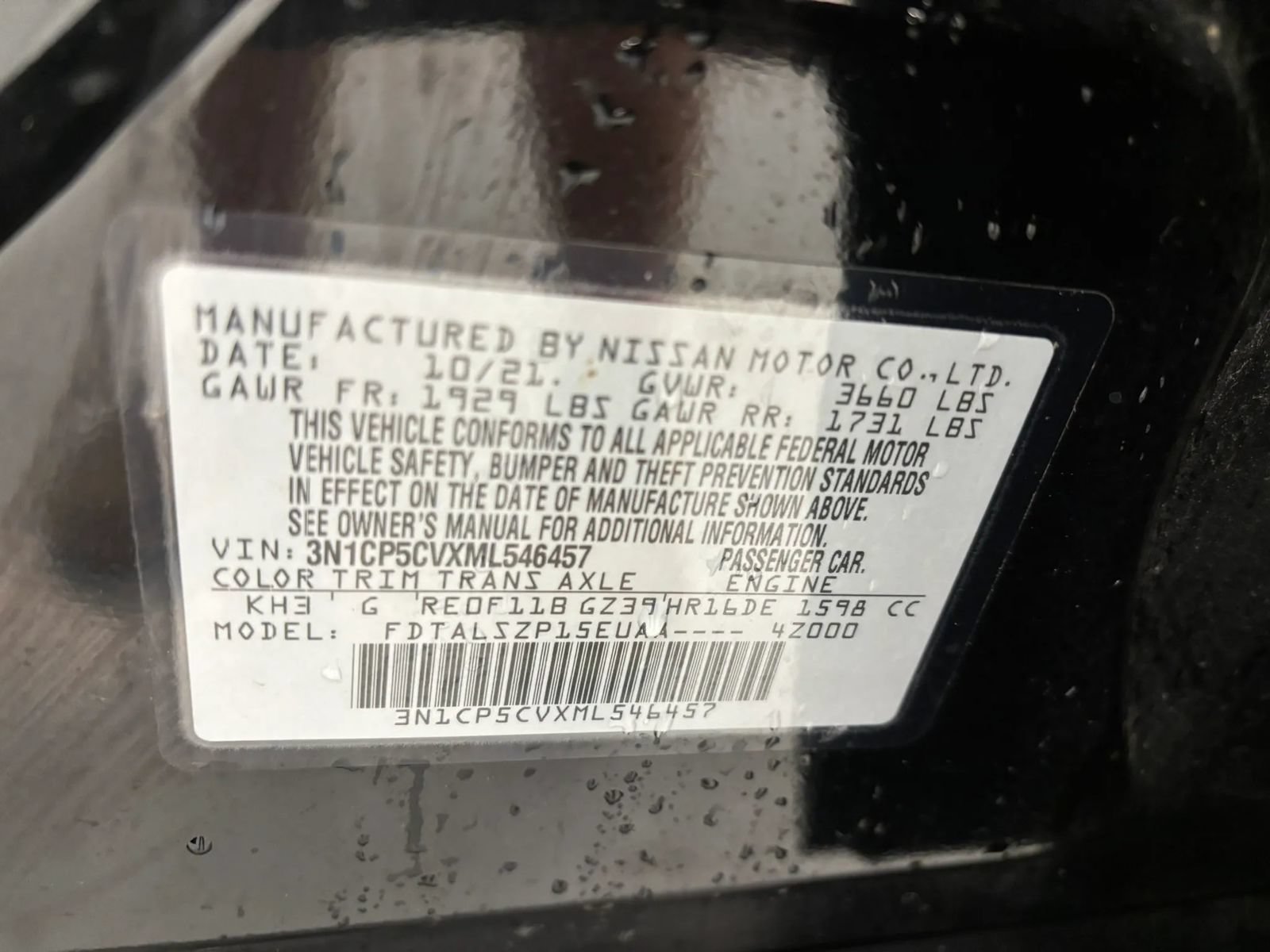 Used 2021 Nissan Kicks SV FWD image 47