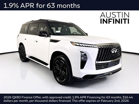 New 2026 INFINITI QX80 SPORT w/ Sport Exterior Package image 1