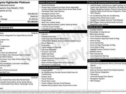 Used 2022 Toyota Highlander Platinum image 36