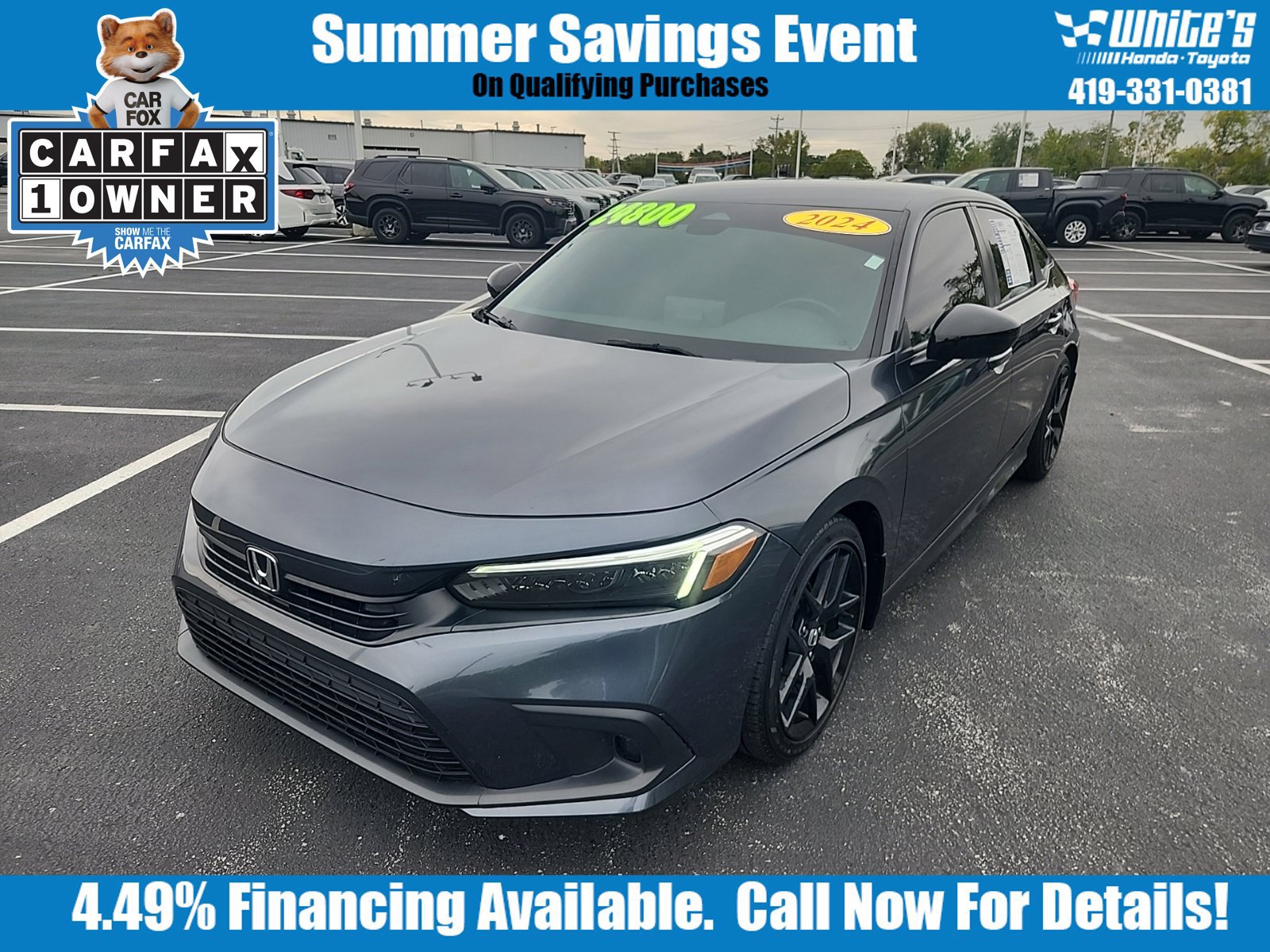 Used 2024 Honda Civic Sport image 1