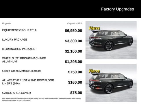 Certified 2023 Lincoln Aviator Reserve w/ Equipment Group 201A image 13