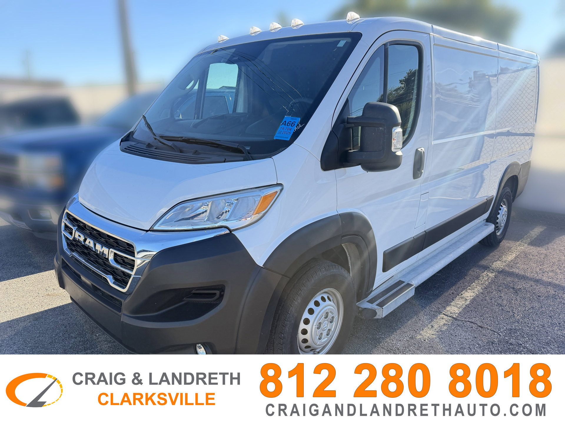 Used 2025 RAM ProMaster 2500 w/ U-Haul Equipment Group FWD image 1