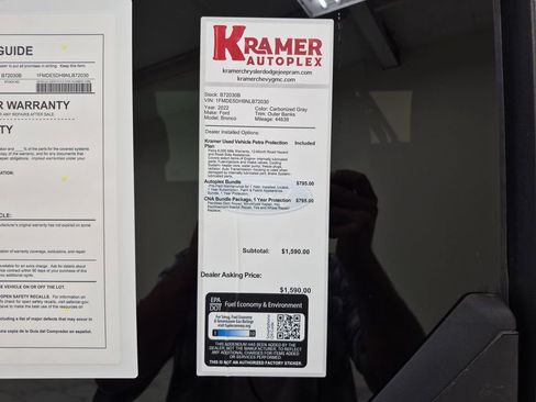 Used 2022 Ford Bronco Outer Banks image 35