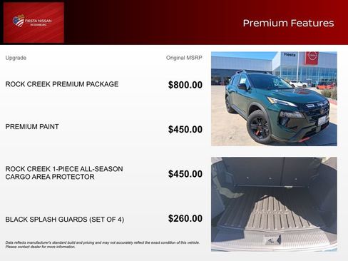 New 2026 Nissan Rogue SV w/ Rock Creek Premium Package AWD/4WD image 3