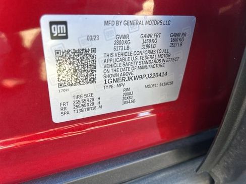 Certified 2023 Chevrolet Traverse RS image 36