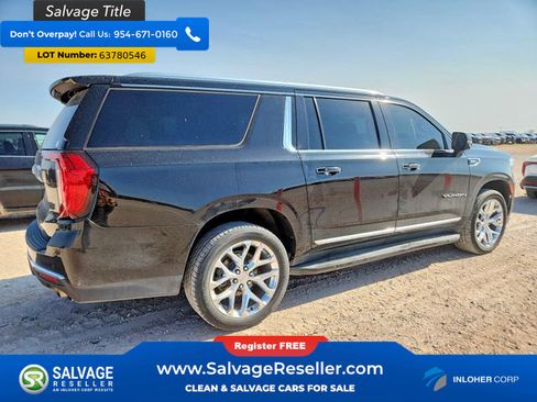 Used 2021 GMC Yukon XL SLT w/ SLT Premium Package AWD/4WD image 4