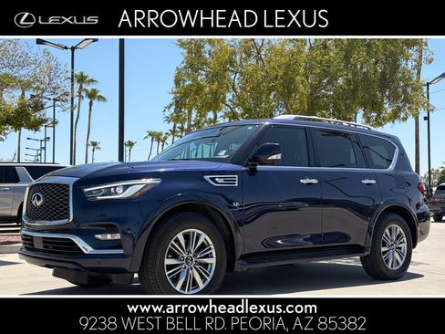 Used 2019 INFINITI QX80 Luxe w/ Proassist Package RWD image 1