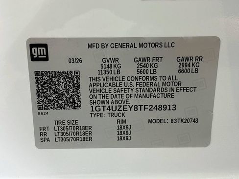 New 2026 GMC Sierra 2500 AT4X AWD/4WD image 33