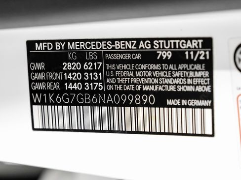Used 2022 Mercedes-Benz S 580 4MATIC Sedan image 54