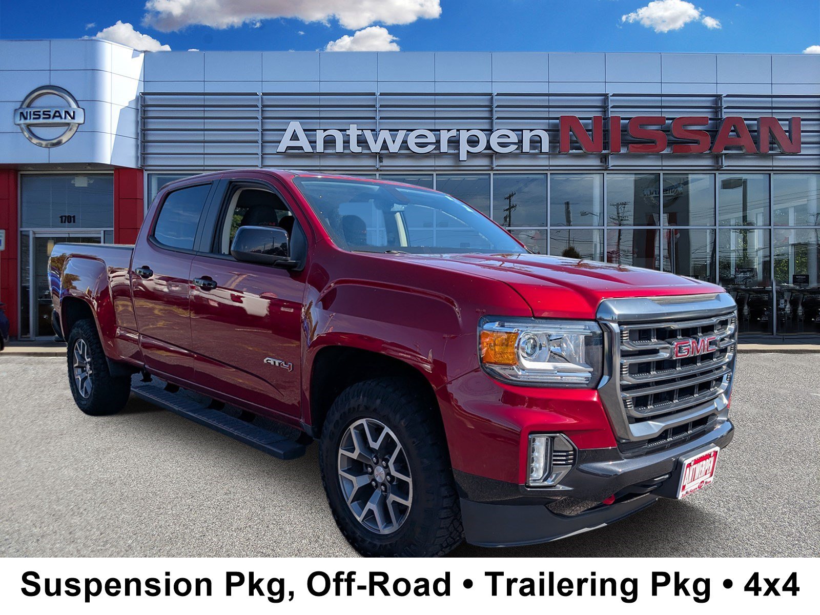 Used 2021 GMC Canyon AT4 AWD/4WD image 1