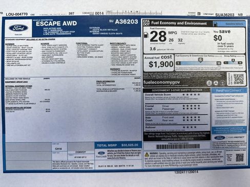 Used 2025 Ford Escape Active w/ Cold Weather Package AWD/4WD image 26