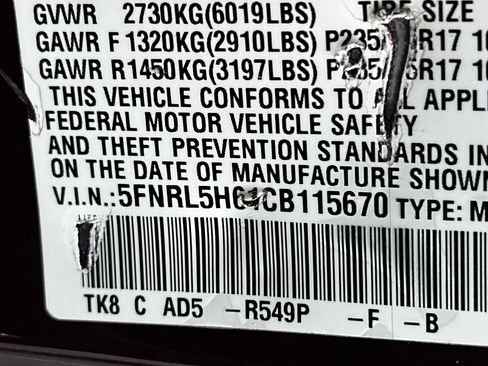 Used 2012 Honda Odyssey EX-L image 31