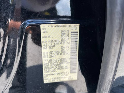 Used 2015 Nissan Xterra S w/ Value Package AWD/4WD image 27