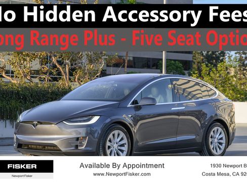 Used 2021 Tesla Model X Long Range AWD/4WD image 1