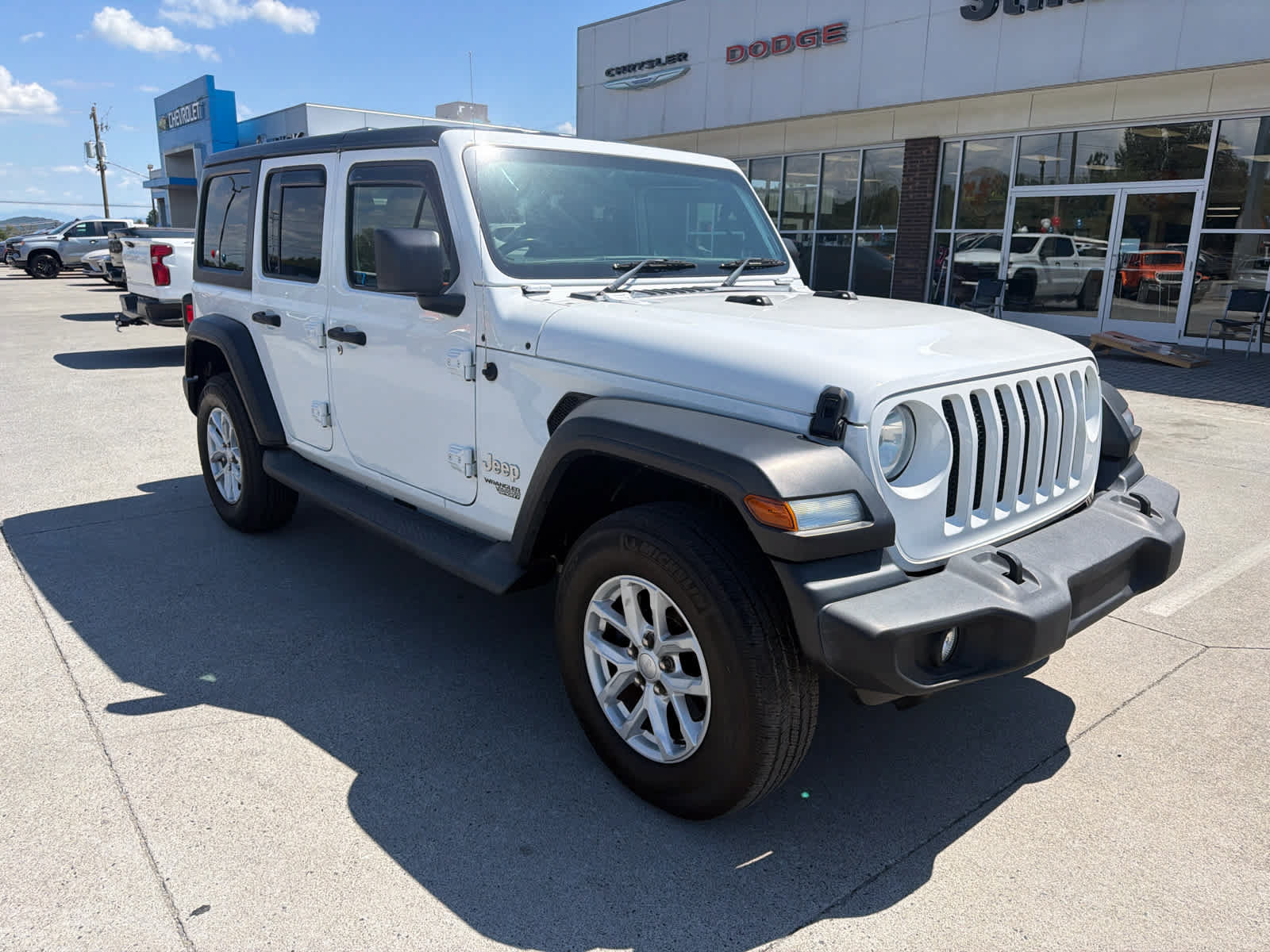 Used 2021 Jeep Wrangler Unlimited Sport AWD/4WD image 4