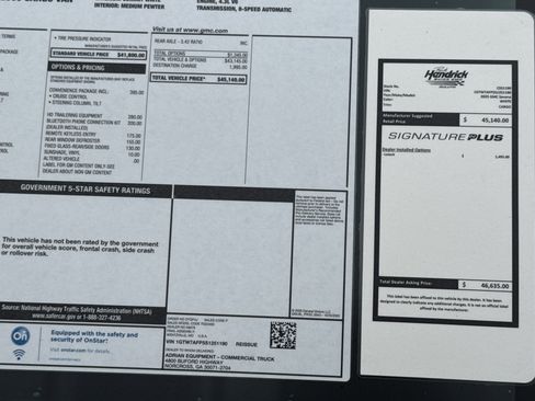 New 2025 GMC Savana 2500 w/ Driver Convenience Package image 36