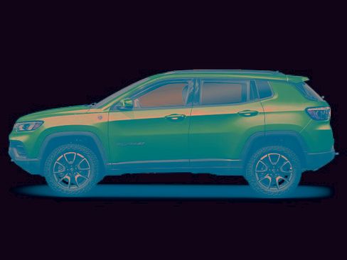 Used 2025 Jeep Compass Trailhawk AWD/4WD image 3