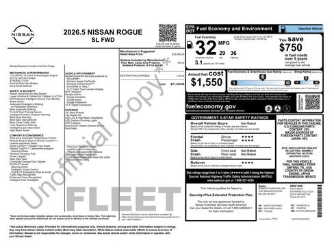 Used 2026 Nissan Rogue SL FWD image 2