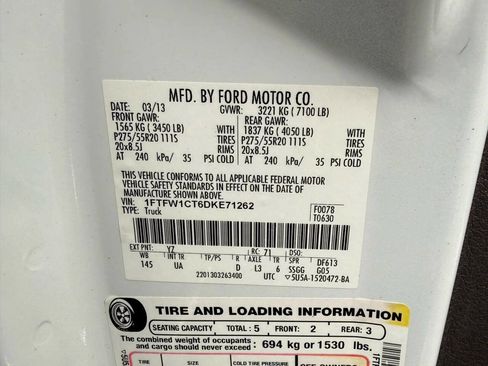 Used 2013 Ford F150 XLT w/ Luxury Equipment Group image 25