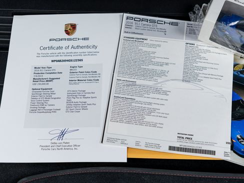 Certified 2016 Porsche 911 Carrera GTS RWD image 56