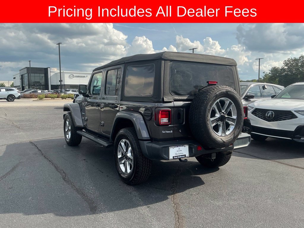 Used 2018 Jeep Wrangler Unlimited Sahara AWD/4WD image 3