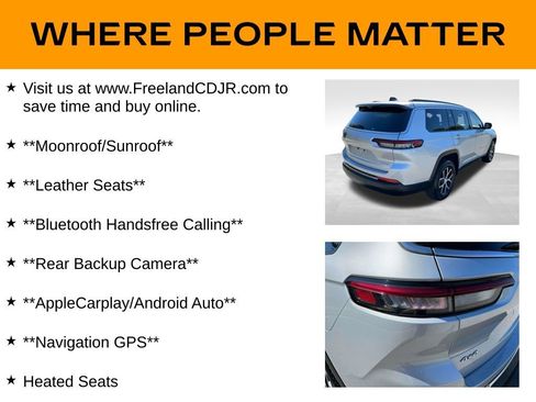 Used 2024 Jeep Grand Cherokee L Limited w/ Luxury Tech Group II image 44