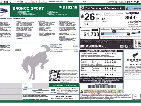 Used 2023 Ford Bronco Sport Big Bend AWD/4WD image 5