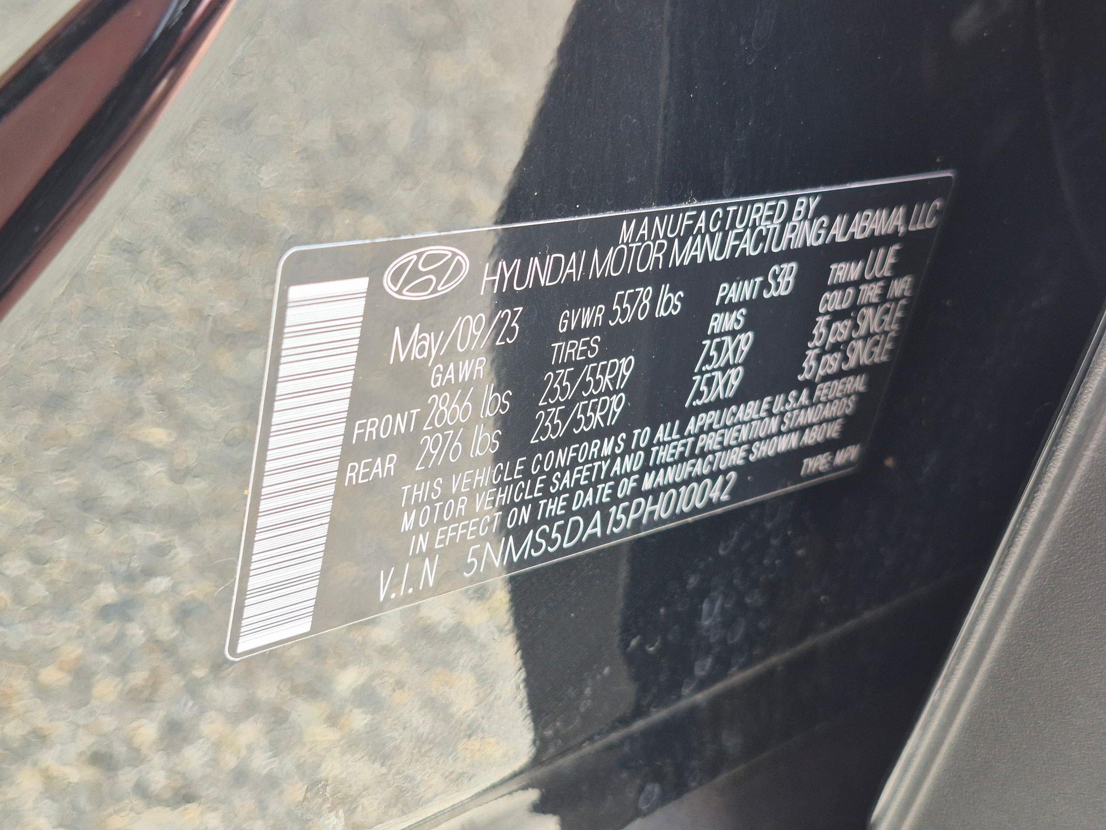 Certified 2023 Hyundai Santa Fe Limited w/ Cargo Package AWD/4WD image 32